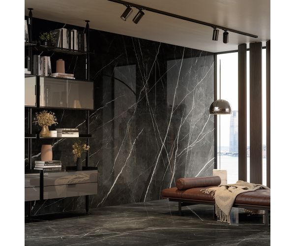 24X48 Marvel Gala Calacatta Black Lev. Rt