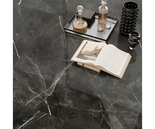 24X48 Marvel Gala Calacatta Black Lev. Rt