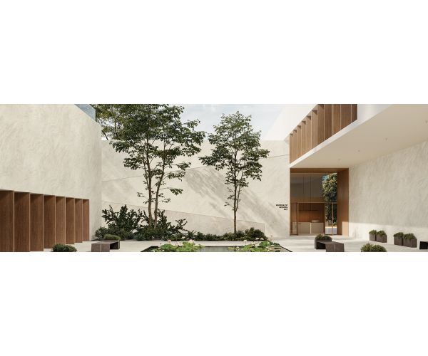 24X48 Marvel T Paver Halo Sand 3/4 Anti-Slip Outdoor Rt