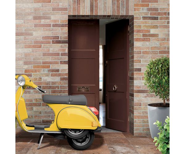 2.5''x10'' Brick Bristol Red