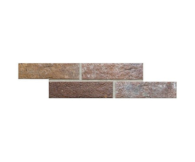 2.5''x10'' Brick Bristol Red