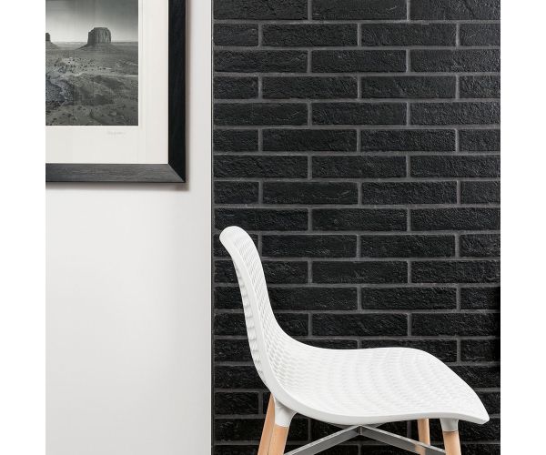 2.5''x10'' Brick New York Black