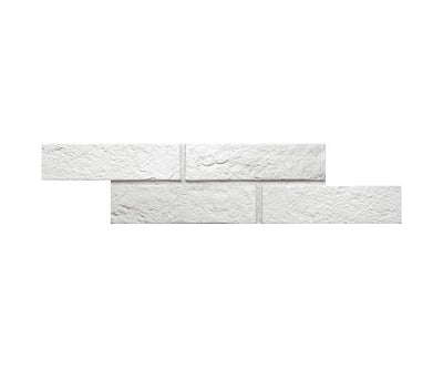 2.5''x10'' Brick New York White