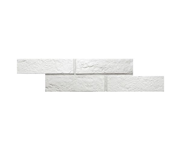 2.5''x10'' Brick New York White