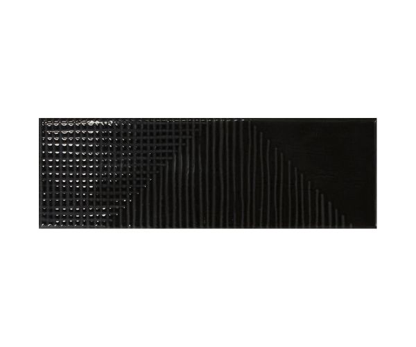 2.5''x8'' Fragments Anthracite Brillo