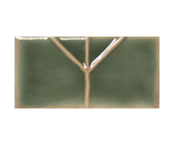 2.5X5 Yoko Origami Moss Glossy Std