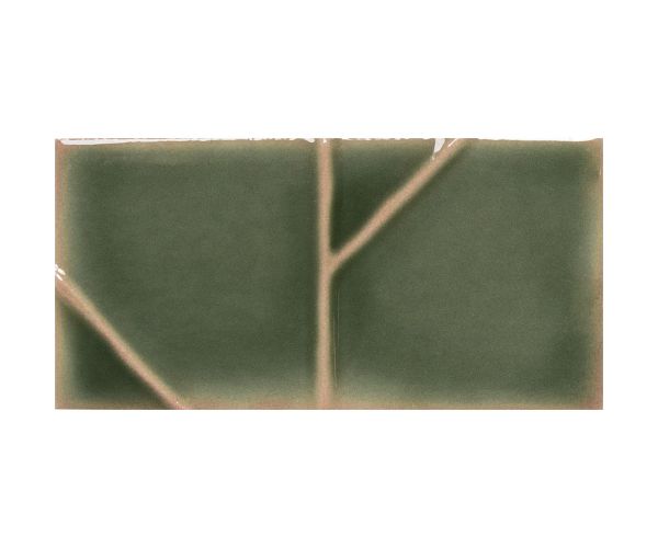 2.5X5 Yoko Origami Moss Glossy Std
