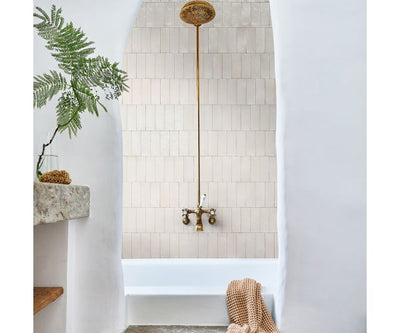 2X6 Rice Bianco Lux