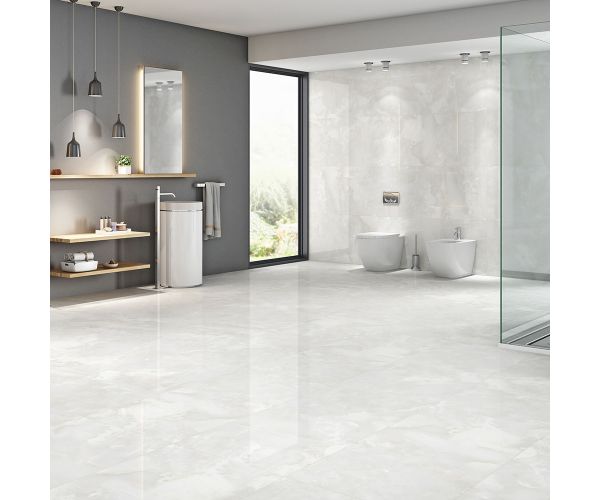 32X32 Tapi Onyx Bianco Lev. Rt
