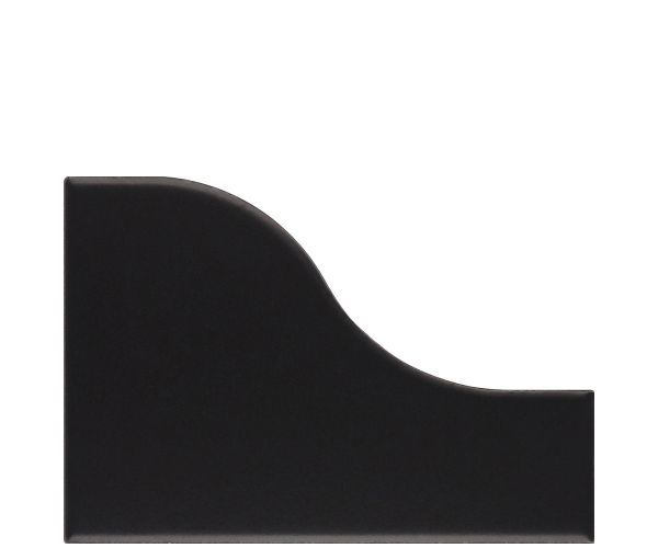 3,25X4,75 Curve Black Matt