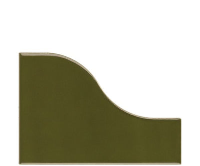 3,25X4,75 Curve Garden Green Glossy
