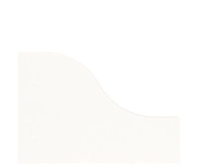 3,25X4,75 Curve White Matt