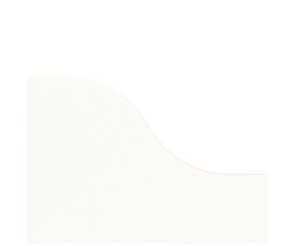 3,25X4,75 Curve White Matt