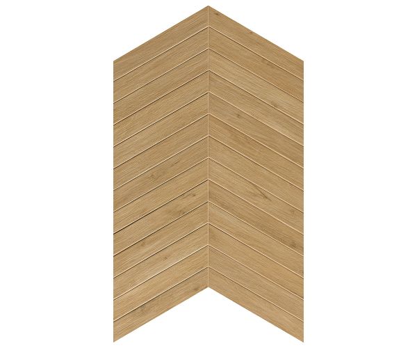 3X18 Roots Chevron Honey Nat.