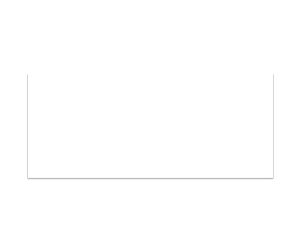 4.25''x10'' Color White Ice Matte