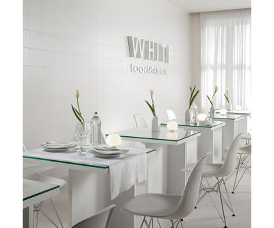 4''x12'' Sistem C Arch. Wall Bianco Luc.