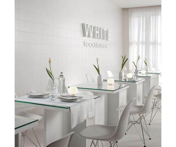 4''x12'' Sistem C Arch. Wall Bianco Luc.