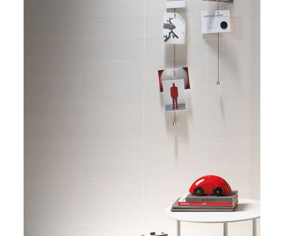 4''x12'' Sistem C Arch. Wall Bianco Luc.