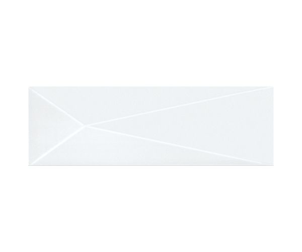 4''x12'' Sistem C Arch. Wall Prisma Bianco Luc.