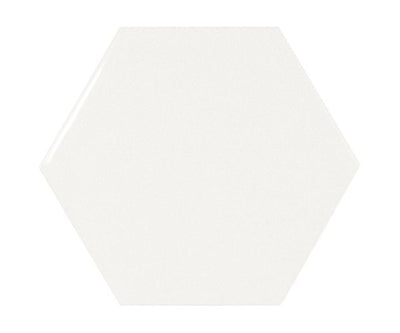 4''x5'' Scale Hex White Brillo