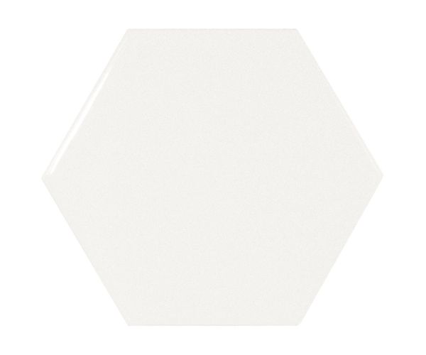 4''x5'' Scale Hex White Brillo