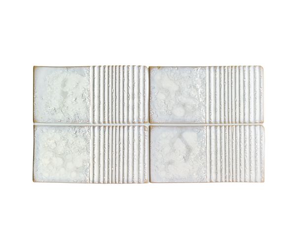 4X8 Biscuit Warm Grooves Decor