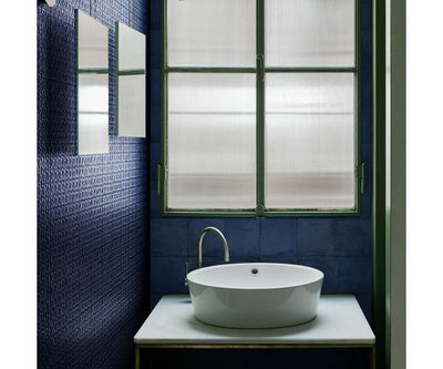 6X6 Memoria Blu Semi-Matt