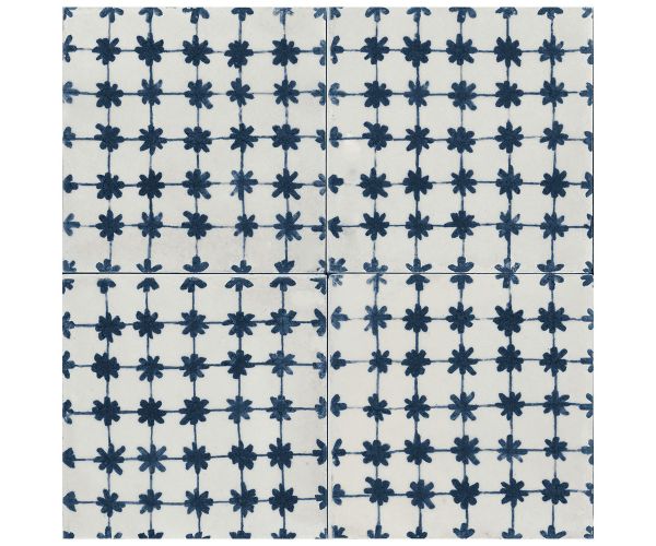 6X6 Memoria Blu Tappeto 1 Lux