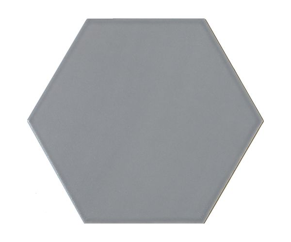7.7X8.9 Essenza Mayfair Hexagon Grigio Matte Rt