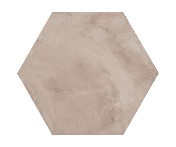 8.5''x10'' Terra Esagono Grigio