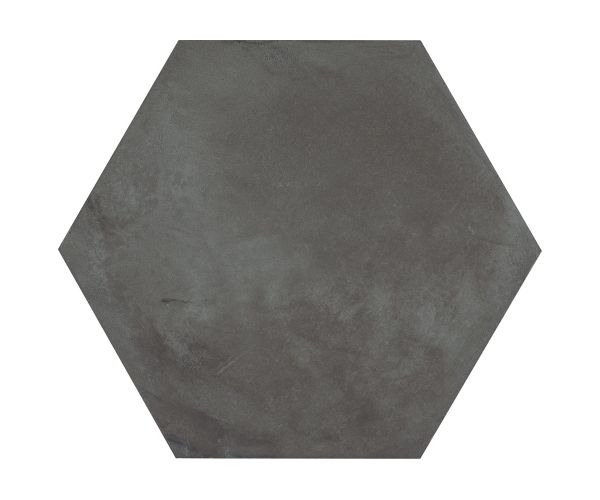 8.5''x10'' Terra Esagono Nero