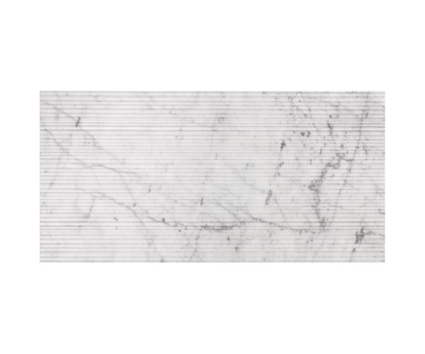 12''x24'' Bianco Carrara Contours
