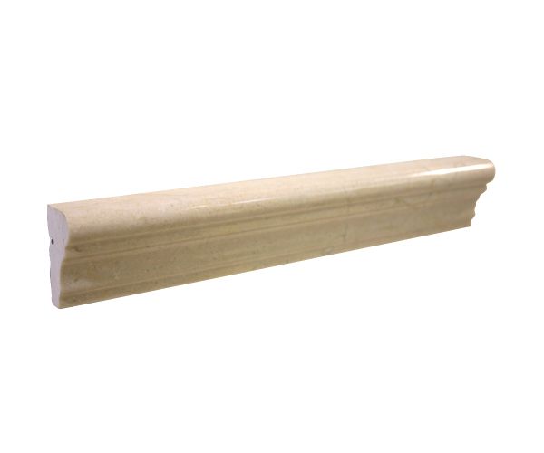 2''x12'' Crema Marfil Frame Moulure Poli
