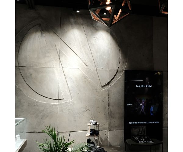 8''x48'' Peau de Béton® Nickel Raw