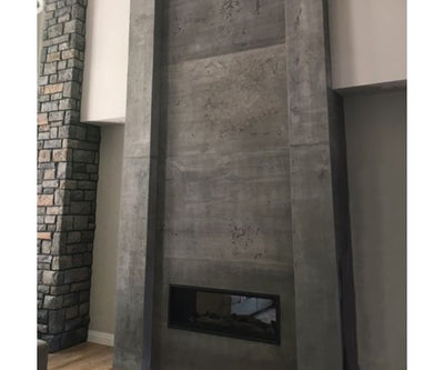 8''x48'' Peau De Béton® Onyx Raw
