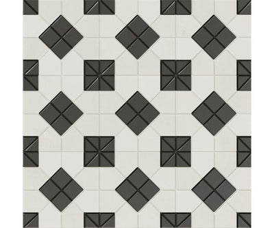 11X11 Tesserae Suit Black & White