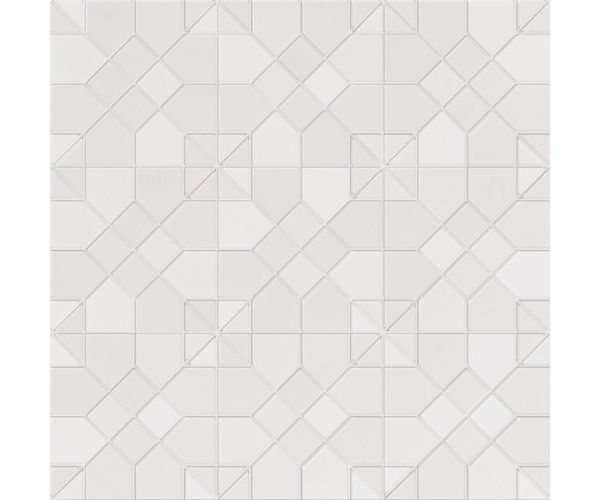 11X11 Tesserae Suit Blanc