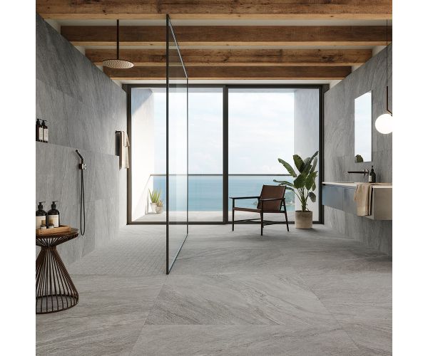 12X12 Vibes Grey Mosaic