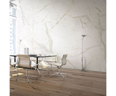 29.6''x29.6'' Maxfine Marmi 6mm White Calacatta Lev.