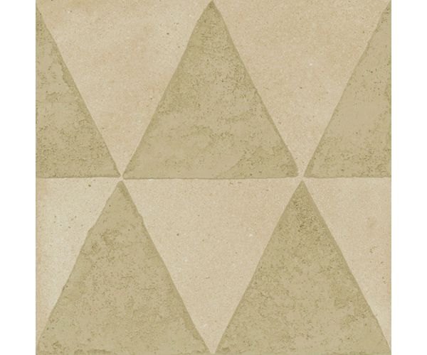 8X8 Artcraft Decoro Triangoli Calce