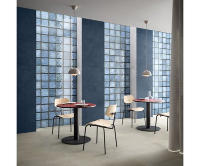 8X8 Glass Blue