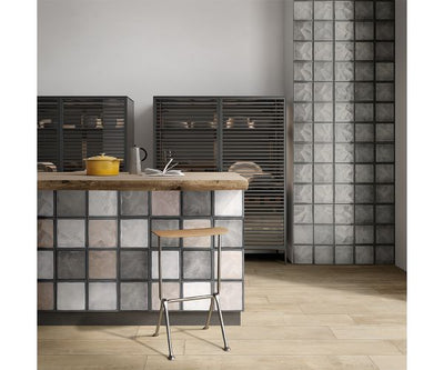 8X8 Glass Grey