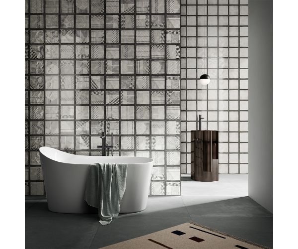 8X8 Glass White