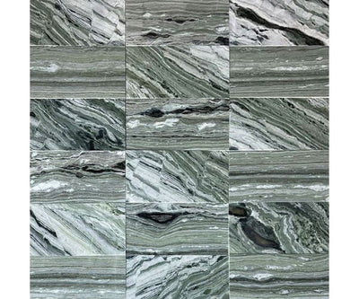 12X24 Cloudy Green Poli