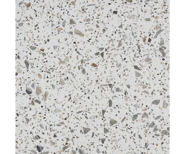 24X24 Terrazzo Collection Docks Grey Adouci